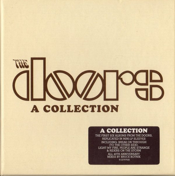 CD The Doors – A Collection 8 CDS - USADO